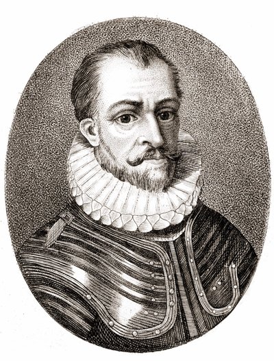 オレンジ公爵ウィリアム・オブ・ナッソー（1533年～1584年）。 作： Unknown artist