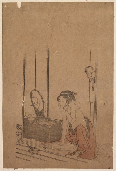 女性の入浴 作： Unknown artist