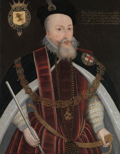 初代レスター伯ロバート・ダドリー (1532/3–1588) 作： Unknown artist, sixteenth century