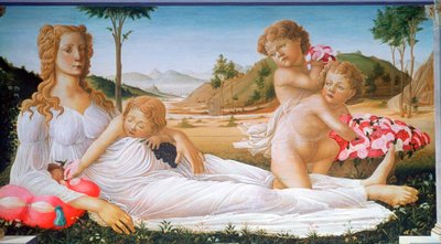 「アレゴリー」、1490-1550 作： Unknown follower of Botticelli