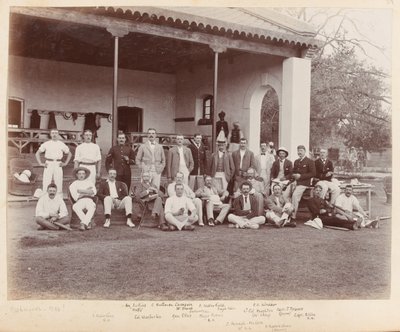 クリケットの試合、Peshawar 作： Unknown photographer