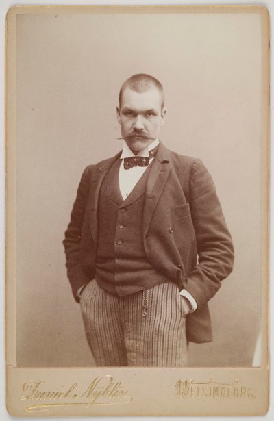 アクセリ・ガレン・カッレーラ（1867-1931） - Akseli Gallen-Kallela - Anonymous.写真 作： Unknown photographer