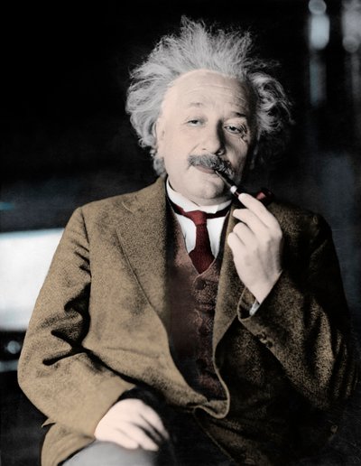 Albert Einstein 作： Unknown photographer