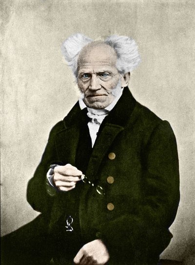 アーサー・ショーペンハウアー（1788-1860）、ドイツの哲学者。 作： Unknown photographer