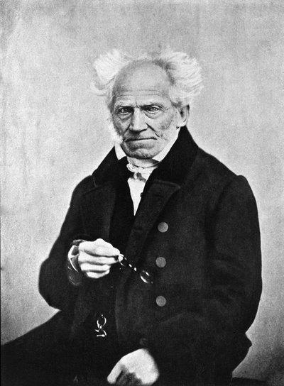 アーサー・ショーペンハウアー（1788-1860）、ドイツの哲学者。 作： Unknown photographer