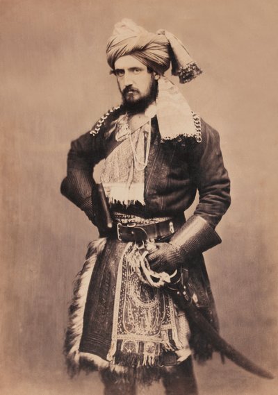 ダイトン・プラビン、第2騎兵隊、1857年頃 作： Unknown photographer