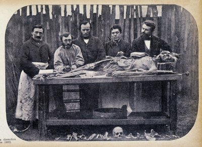 解剖、v.1865。 作： Unknown photographer