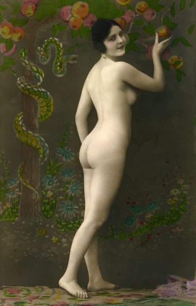 ファンシーな絵葉書（キッチュ）：ベル・エポックの前夜（1920年頃） 作： Unknown photographer