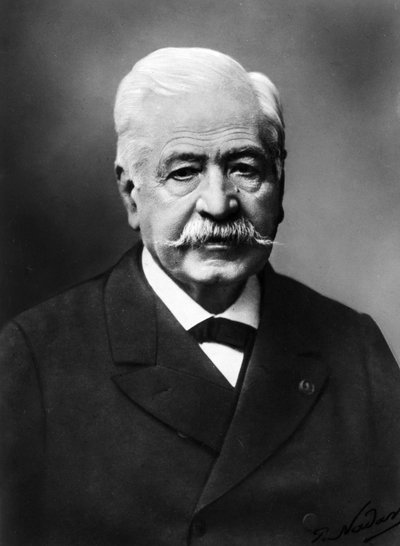 フェルディナン・ドゥ・レセップス（1805-1894）フランスの外交官、行政官。 作： Unknown photographer