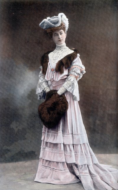 フランスのコメディアン、ガブリエル・ドルツィア（1880-1979） 写真：ロイトリンガー（1905年9月フランス紙「Le Theatre」より 作： Unknown photographer