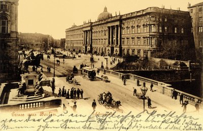 ドイツ、ベルリン、ドイツ皇帝の宮殿、1904年頃の絵葉書。 作： Unknown photographer