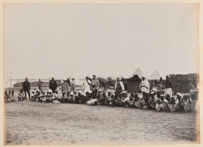 Group of Natives、Ordnance Store、Suakin、1884年頃 作： Unknown