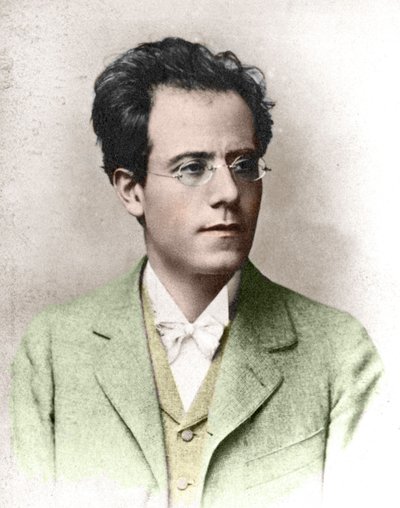 グスタフ・マーラー（1860年～1911年）。 作： Unknown photographer