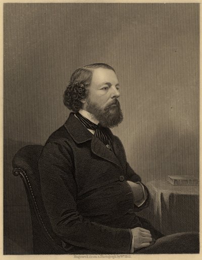 ジェームズ・シェリダン・マスプラット（1821-1871）、リバプール化学大学の創設者（1848）、"Chemistry"(1860)の著者、1860年頃（エングレーヴィング）（1860年頃ロンドン）。エングレーヴィング。" 作： Unknown photographer