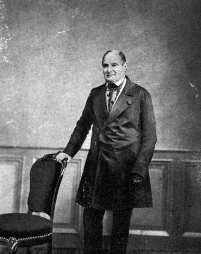 Jerôme Bonaparte (1784 - 1860) 1858年 (ナポレオンの弟) 作： Unknown photographer
