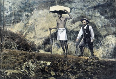 Kentzer: gold seeker and its bearer - 写真、19世紀後半 作： Unknown photographer