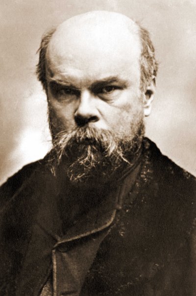 ポール・ヴェルレーヌ（1844-1896）、フランスの詩人。 作： Unknown photographer