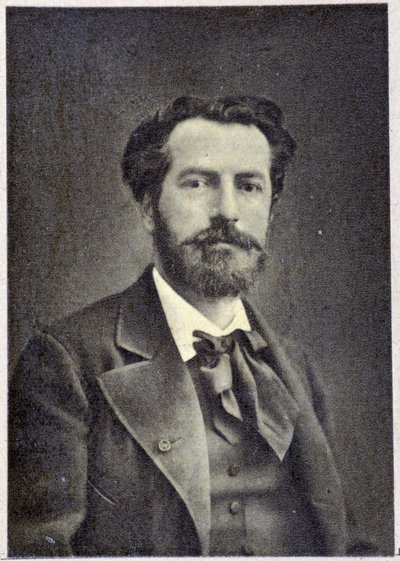 1880年のバルトルディの肖像 作： Unknown photographer