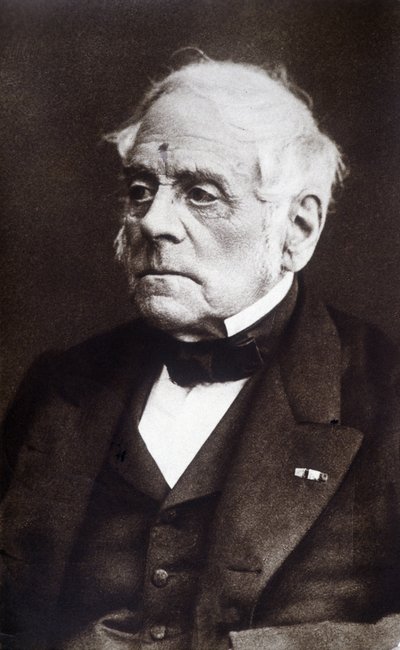 フランスの作曲家、ダニエル・フランソワ・エスプリ・オーベル（1782-1871）の肖像。 作： Unknown photographer