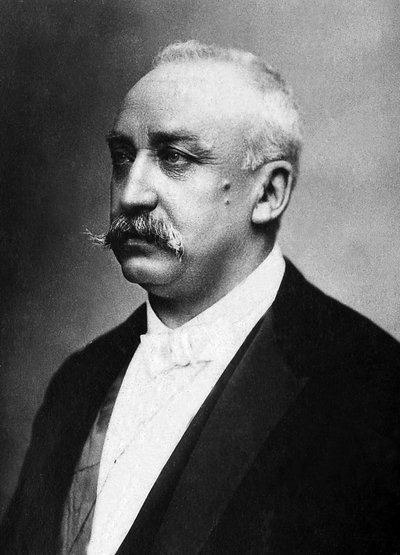 実業家で政治家、穏健派の共和党員であり、1895年から1899年まで共和国大統領を務めたフェリックス・フォール（1841-1899）の肖像。 作： Unknown photographer