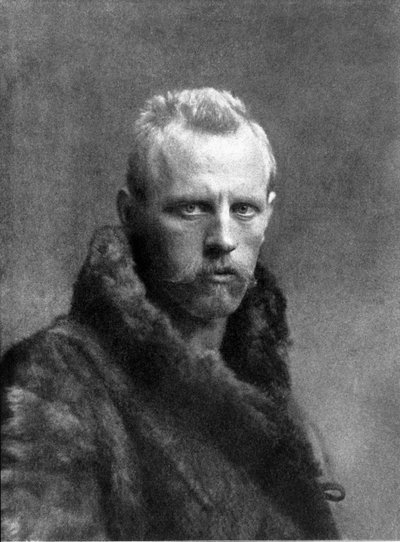 ノルウェーの探検家、フリードヨフ・ナンセン（1861-1930）の肖像 作： Unknown photographer
