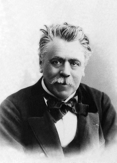 フランスの作家、アンリ・フランソワ・ベック（1837-1899）の肖像。 作： Unknown photographer