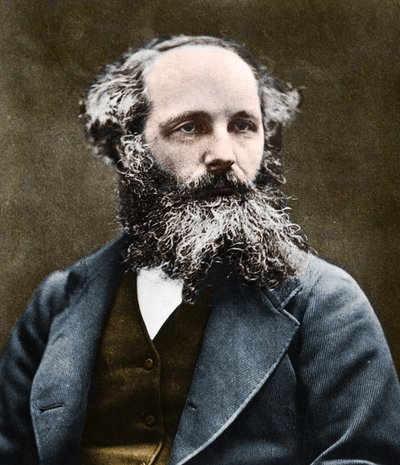 JAMES CLERK MAXWELL（1831-1879）の肖像 スコットランドの物理学者 作： Unknown photographer