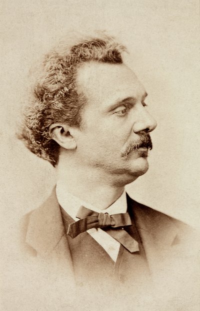 ジョセフ・タグリアフィコの肖像、1860年代頃（モノクロ写真） 作： Unknown photographer
