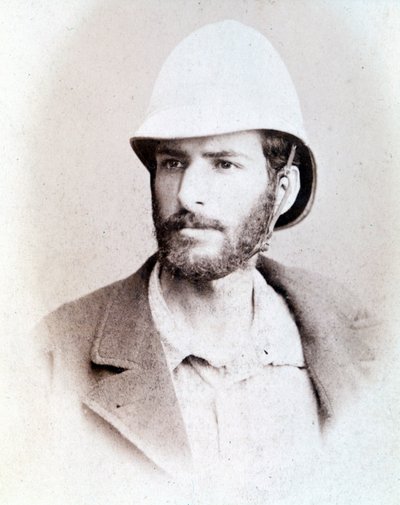 ブラッツァのピエール・サヴォルグナン（1852～1905年）の肖像。 作： Unknown photographer
