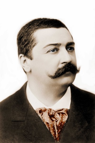 ナポレオンの弟、ルシアン・ボナパルトの孫であるローラン・ボナパルト王子（1858-1924）の肖像。 作： Unknown photographer