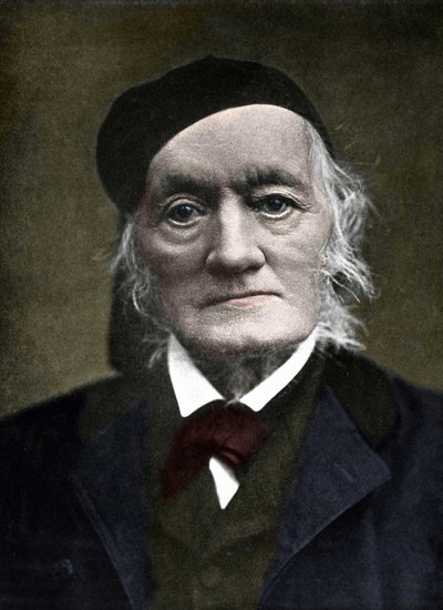 イギリスの博物学者、リチャード・オーウェン（1810-1890）の肖像。 作： Unknown photographer