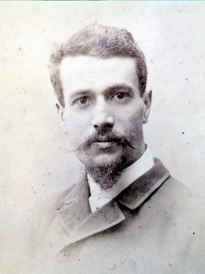 Savorgnan de Brazza（1852 - 1905）の肖像。 作： Unknown photographer
