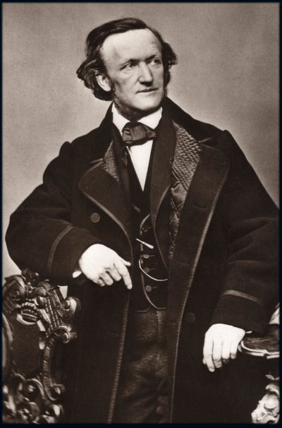 作曲家リヒャルト・ワーグナー(1813-1883)の肖像 - ドイツの作曲家リヒャルト・ワーグナー(1813-1883)の肖像。 作： Unknown photographer