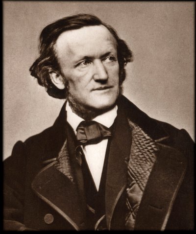 作曲家リヒャルト・ワーグナー(1813-1883)の肖像 - ドイツの作曲家リヒャルト・ワーグナー(1813-1883)の肖像。 作： Unknown photographer