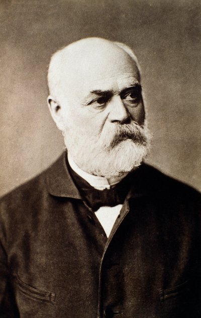 イギリスの作曲家アドルフ・フォン・ヘンゼルト(1814-1889)の肖像写真。19世紀ボローニャ、シビコ・ミュゼオ・ミュージック 作： Unknown photographer