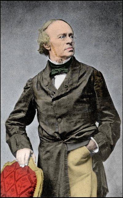 フランスの作曲家ジャック・フロメンタル・レヴィ・ディット・ハレヴィ（1799-1862）の肖像 作： Unknown photographer