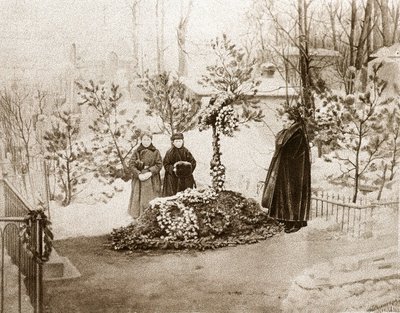 ロシアの作家フェドル・ドストエフスキー（DostoevskyまたはDostoevsky）の家族は 作： Unknown photographer