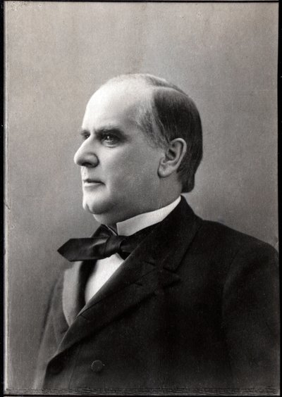WILLIAM McKinley (1843-1901), 25th President of United States - Portrait of William Mac Kinley (Mac-Kinley or McKinley) 作： Unknown photographer