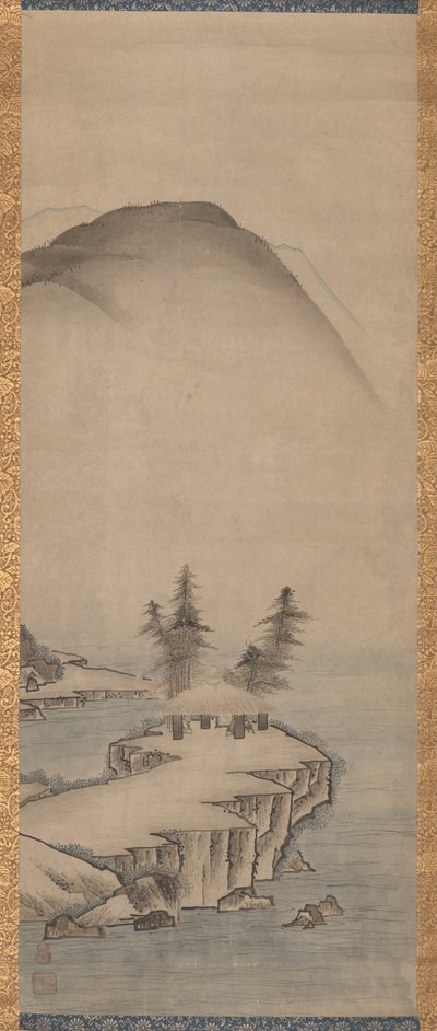 風景（1組） 作： Unkoku Toyo
