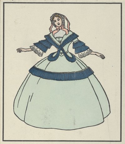 ビーダーマイヤー ファッション、1908 年。 作： Urban Janke
