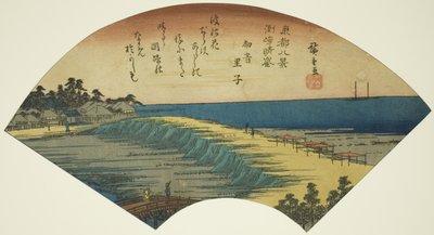 連載「東都八景」より 須崎晴嵐（すさきせいらん） 作： Utagawa Hiroshige