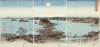 絵ヴェ人ｇ ヴィエｗ おｆ 英ｇｈｔ ファもうｓ してｓ あｔ 金沢 （ブヨ 金沢 はっしょ 夜景） 作： Utagawa Hiroshige