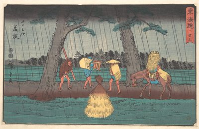  作： 歌川広重