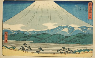 原―いいえ。 14 連載「東海道五十三次」より 作： Utagawa Hiroshige