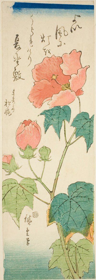 ハイビスカス 作： Utagawa Hiroshige