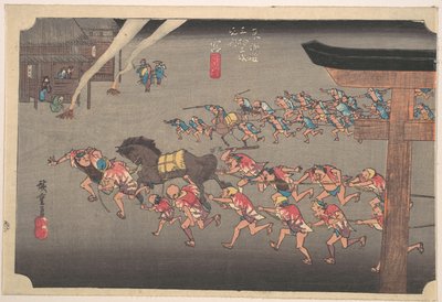  作： 歌川広重