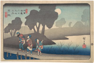  作： 歌川広重