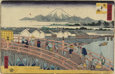 Nihonbashi Bridge, 1830-1858 作： Utagawa Hiroshige
