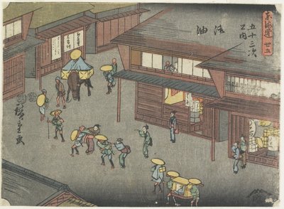 No.35 Goyu, 1847-1852 作： Utagawa Hiroshige