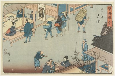 No.54 O_tsu, 1847-1852 作： Utagawa Hiroshige